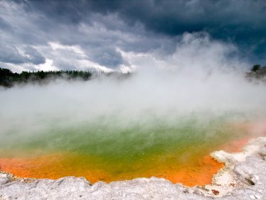 Champagne Pool, geothermal region, New Zealand